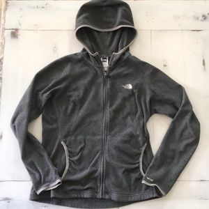 North Face Zipup Hooded Jacket